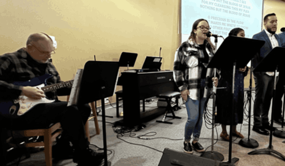 Worship and music team